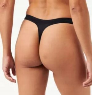 M1D104 IRIS LILLY DAMSKIE CZARNE STRINGI 5-PACK XL - obrazek 2