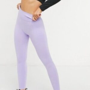 X3E012 CHI CHI LONDON LEGGINSY SPORTOWE DAMSKIE FIOLETOWE 40 L L