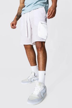 X2C213 BOOHOO MAN KRÓTKIE SPODENKI SZORTY CARGO S - obrazek 2