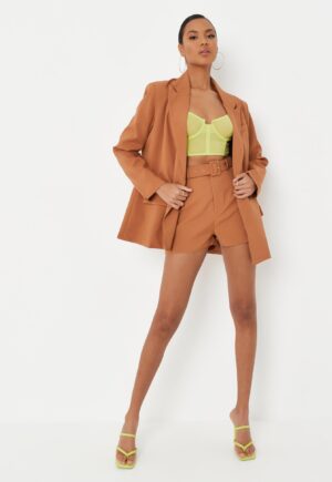 M1D313 MISSGUIDED ELEGANCKIE SPODENKI Z PASKIEM 34 - obrazek 4