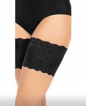 Z8D109 GLAMORY KORONKOWE OPASKI NA UDA PRZECIW OTARCIOM 3 PACK 3XL - obrazek 3