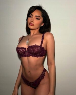 M6B320 SAVAGE FENTY KORONKOWY BIUSTONOSZ HAFT 38C - obrazek 2