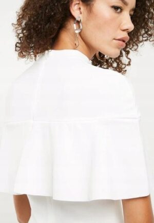 X0B003*MISSGUIDED BIAŁA SUKIENKA MIDI S 36 A00 - obrazek 4