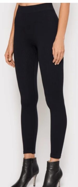 M4A011 VERO MODA LEGGINSY CZARNE DAMSKIE BASIC S/M