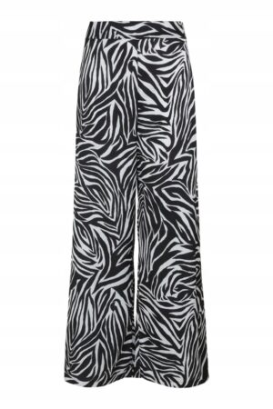 X7E002 BOOHOO ELEGANCKIE SPODNIE KULOTY DAMSKIE 40 L