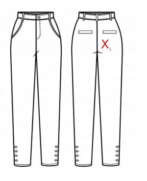 M1C202 BOOHOO PROSTE SPODNIE DAMSKIE ELEGANCKIE SATYNOWE 42 - obrazek 6