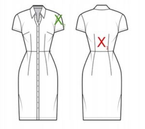 X7D17 BOOHOO PLUS DAMSKA SUKIENKA MIDI 44 XXL - obrazek 5