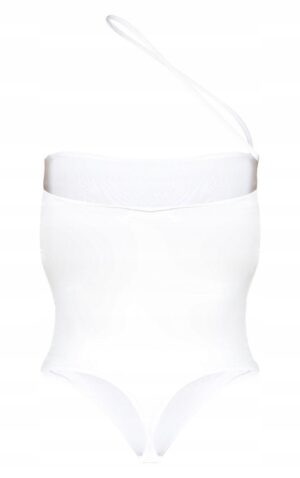 X5C313 PRETTYLITTLETHING BODY DAMSKIE BIAŁE 44 XXL - obrazek 3