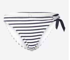 X8D023 ESPRIT DÓŁ BIKINI W GRANATOWE PASKI 38 - obrazek 3