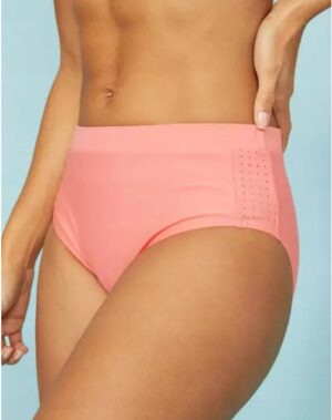 M0D303 BOOHOO ODDYCHAJĄCY DÓŁ OD BIKINI RÓŻOWY 42