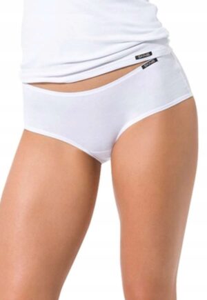 M4B218 SKINY DAMSKIE BOKSERKI BIAŁE 2 PACK 42 XL - obrazek 5