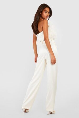 M1C202 BOOHOO PROSTE SPODNIE DAMSKIE ELEGANCKIE SATYNOWE 42 - obrazek 2
