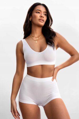 X2B003 NASTY GAL DAMSKIE BOKSERKI PRĄŻKI L L - obrazek 3