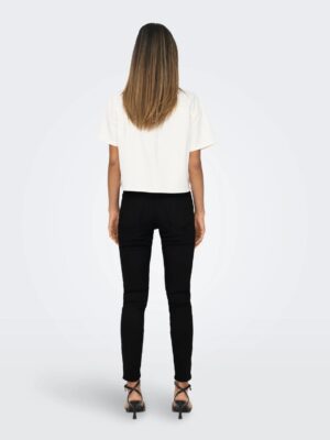 V2A119 CZARNE JEANSY SKINNY XXL - obrazek 2
