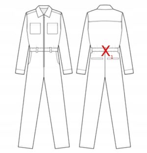 X8C114 BOOHOO DAMSKI KOMBINEZON W KWIATY 42 XL - obrazek 6