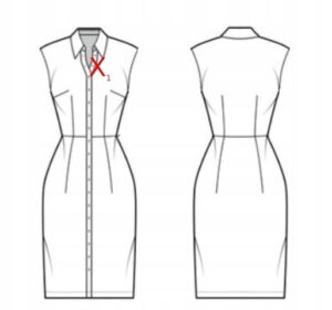 X6B307 BOOHOO BIAŁA SUKIENKA MIDI BANDEAU 40 L - obrazek 5
