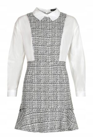 Z7F309 BOOHOO SUKIENKA KOSZULA BOUCLE XL XL - obrazek 2