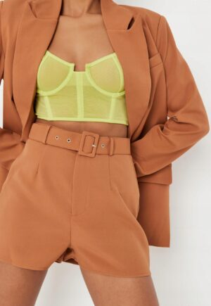 M1D313 MISSGUIDED ELEGANCKIE SPODENKI Z PASKIEM 34 - obrazek 3