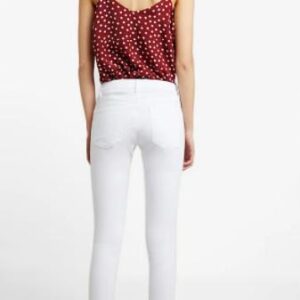 Z5G212 COTTON ON BIAŁE JEANSY SUPER SKINNY 26 26