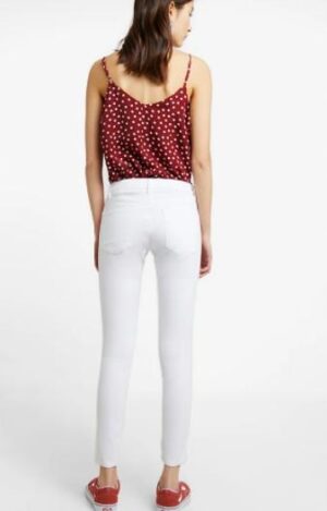 Z5G212 COTTON ON BIAŁE JEANSY SUPER SKINNY 26 26