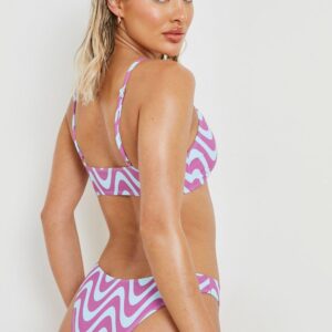 X9C108 BOOHOO DAMSKI DÓŁ OD BIKINI FALISTY 36