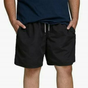 M4B108 JACK JONES KĄPIELÓWKI MĘSKIE CZARNE 46 2XL/3XL
