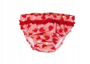 X8D120 PLAYSHOES KĄPIELÓWKI DZIEWCZĘCE W TRUSKAWKI RÓŻOWE 74