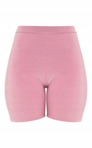 M5C214 PLT DAMSKIE RÓŻOWE KRÓTKIE LEGGINSY GŁADKIE 36 - obrazek 4