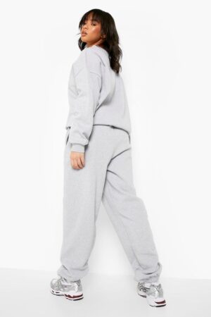 X6E204 BOOHOO SZARA BLUZA SPORTOWA BASIC 34 XS - obrazek 2