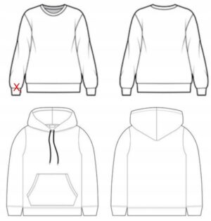 X6E204 BOOHOO SZARA BLUZA SPORTOWA BASIC 34 XS - obrazek 6