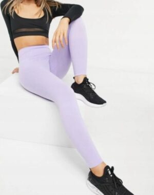 X3E012 CHI CHI LONDON LEGGINSY SPORTOWE DAMSKIE FIOLETOWE 40 L L - obrazek 4