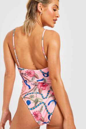 M4D016 BOOHOO STRÓJ KĄPIELOWY JEDNOCZĘŚCIOWY 3XL - obrazek 2