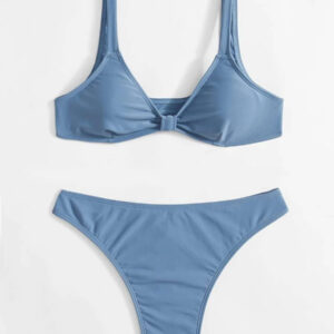 X5D016 SHEIN STRÓJ KĄPIELOWY BIKINI DWUCZĘŚCIOWE M