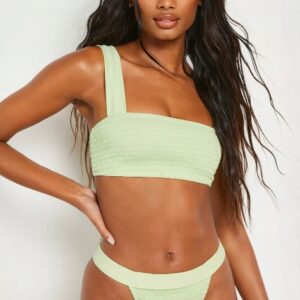 X9G303 BOOHOO DÓŁ OD BIKINI DAMSKI ZIELONY 38