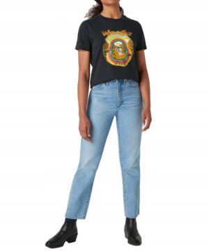 X6D008 WRANGLER NIEBIESKIE JEANSY WILD WEST 26/32 - obrazek 4
