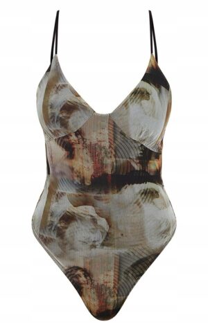 X5C108 PLT BRĄZOWE BODY NA RAMIĄCZKACH PRINT 40 L - obrazek 5