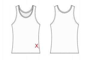 X5E013 PLT SATYNOWY CROP TOP LIMONKA SZYFON 34 XS - obrazek 6