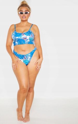 X4F121 PLT PLUS NIEBIESKI DÓŁ OD BIKINI WZÓR 46 - obrazek 3