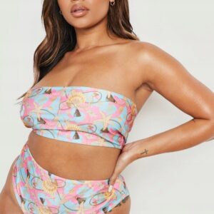 X8F307 BOOHOO DÓŁ OD BIKINI WYSOKI STAN 46