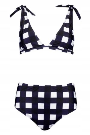 X6B018 BOOHOO STRÓJ KĄPIELOWY GRANAT KRATKA 38 M
