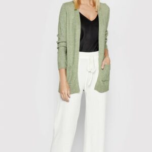 X9F007 ONLY SWETER DAMSKI ZIELONY KARDIGAN S S