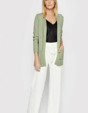 X9F007 ONLY SWETER DAMSKI ZIELONY KARDIGAN S S