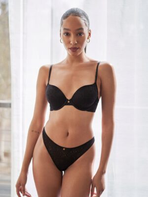 Z0C107 SAVAGE FENTY KORONKOWE STRINGI M