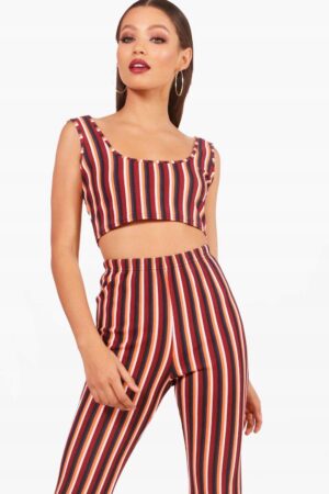 X1B101 BOOHOO CROP TOP RAMIĄCZKA PASKI XS XS