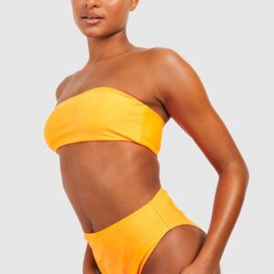 Z3G329 BOOHOO DÓŁ OD BIKINI Z WYSOKIM STANEM M