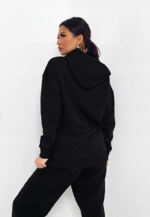 Z5A016 MISSGUIDED TALL CZARNA BLUZA Z NADRUKIEM 36 - obrazek 3