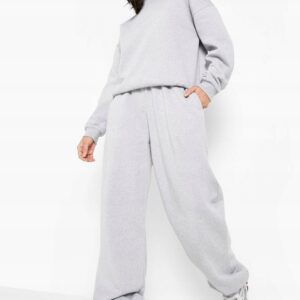 X6E204 BOOHOO SZARA BLUZA SPORTOWA BASIC 34 XS