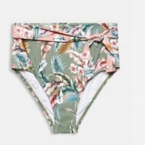 Z8G009 ESPRIT DAMSKI DÓŁ OD BIKINI KWIATY L