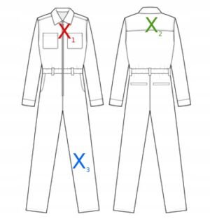 X7A013 BOOHOO DŁUGI DAMSKI KOMBINEZON BIAŁY 44 XXL - obrazek 3