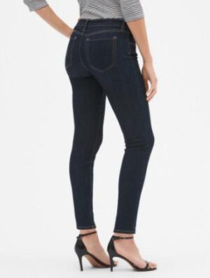 M8E101 GAP SPODNIE JEANSOWE LEGGING STRETCH REGULAR 30 - obrazek 2
